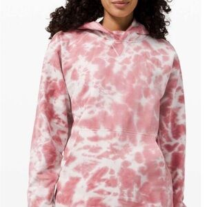 Lululemon Athletica Pink Tie-Dye Women's Hoodie